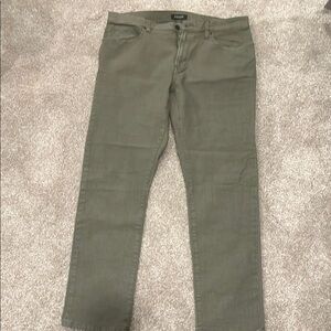 Men's Olive Jeans